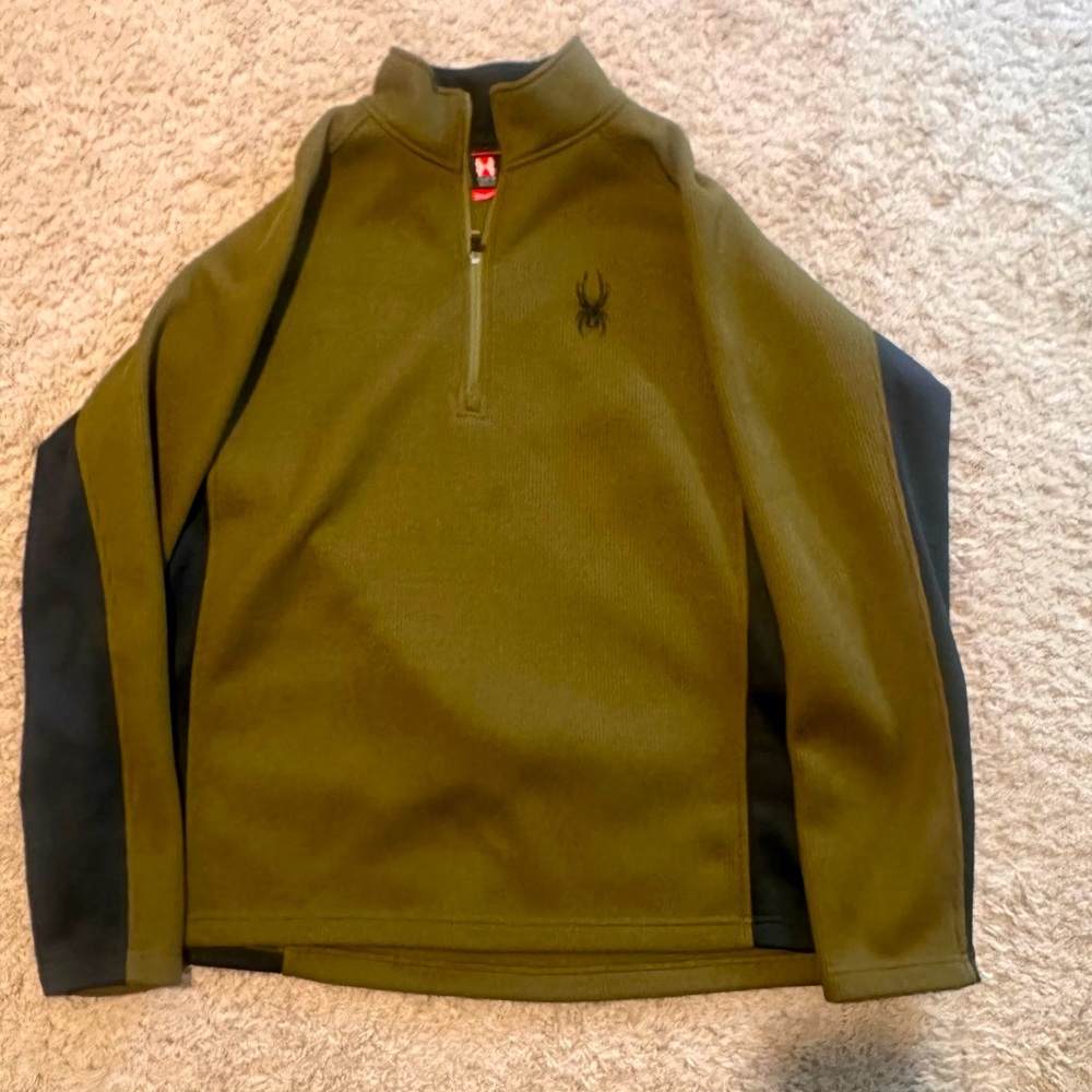 Spyder 1/2 zip.